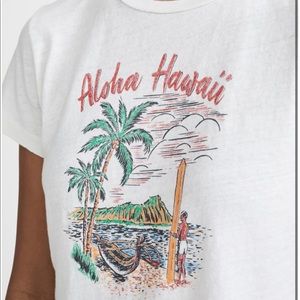RE/DONE Aloha T shirt